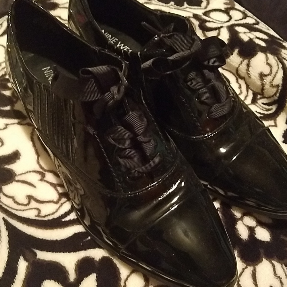 Black Patent Leather casual shoes